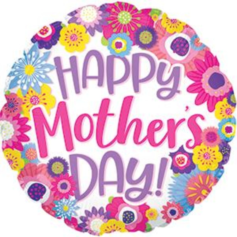 114378 (26086) – Mylar Happy Mother’s Day Fun Flowers 17
