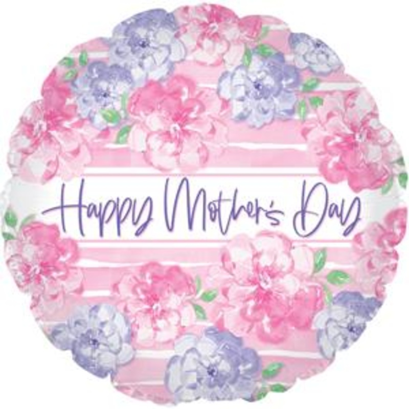 114423 (28272) – Mylar Happy Mother’s Day Pink/Lavender 17