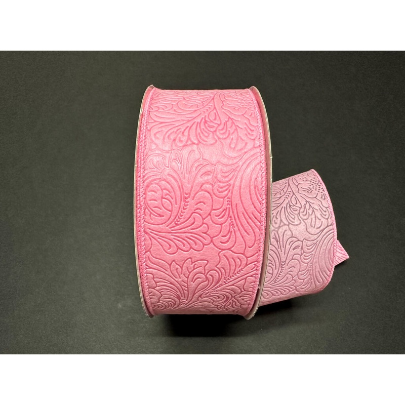 984240-03C (11076) – Flower Embossed Breeze #40 – 2.5 x 50yd – Pink