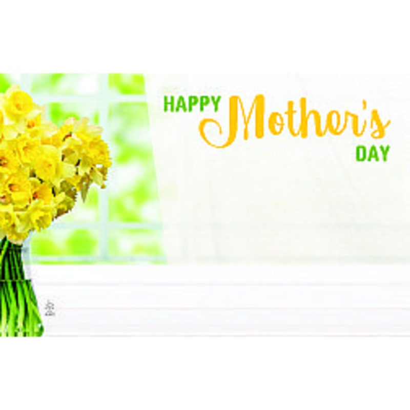 AC5108 (30903) – Capri Card – Happy Mother’s Day, Yellow Daffodils