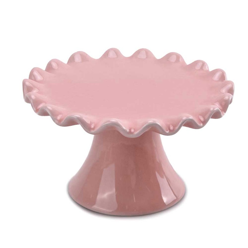 CE07031PK (00097) – Easter Cake Plate 5.4 X 3.2 Pink