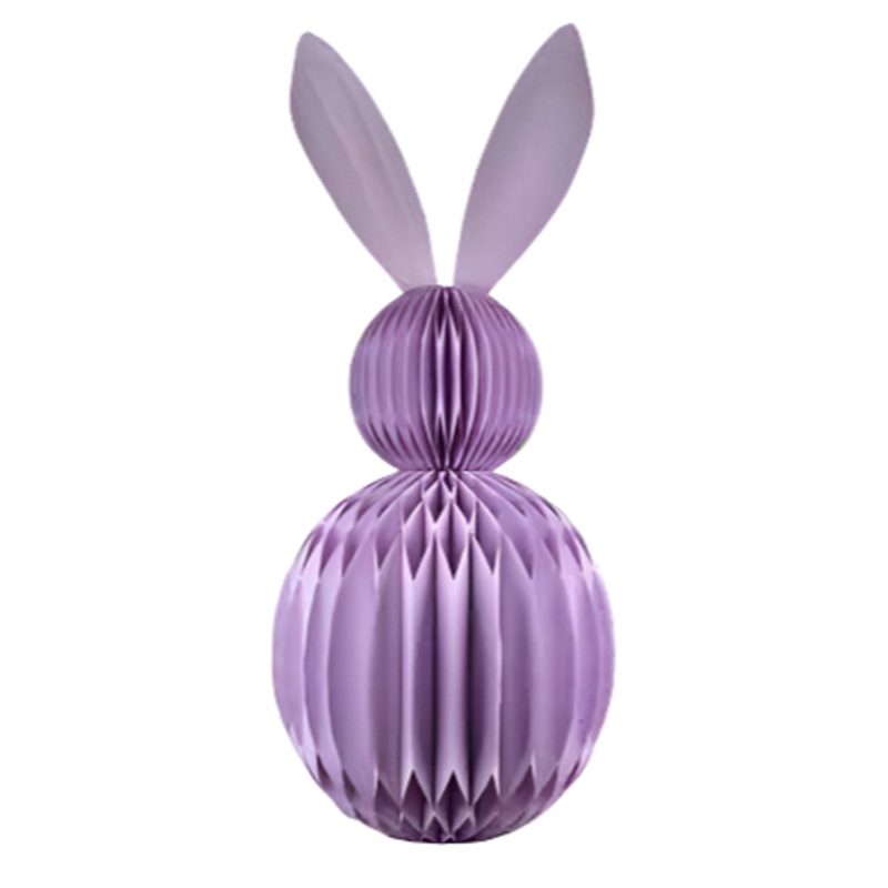 OE04016A5+++ (00116) – Paper Easter Rabbit 11.4X23.6 Purple