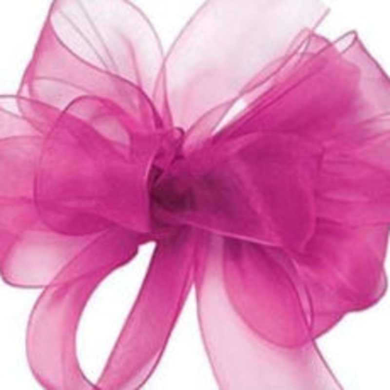 (11113) – Sheer Asiana #9 – 1.5 x 100yd –  Fuchsia