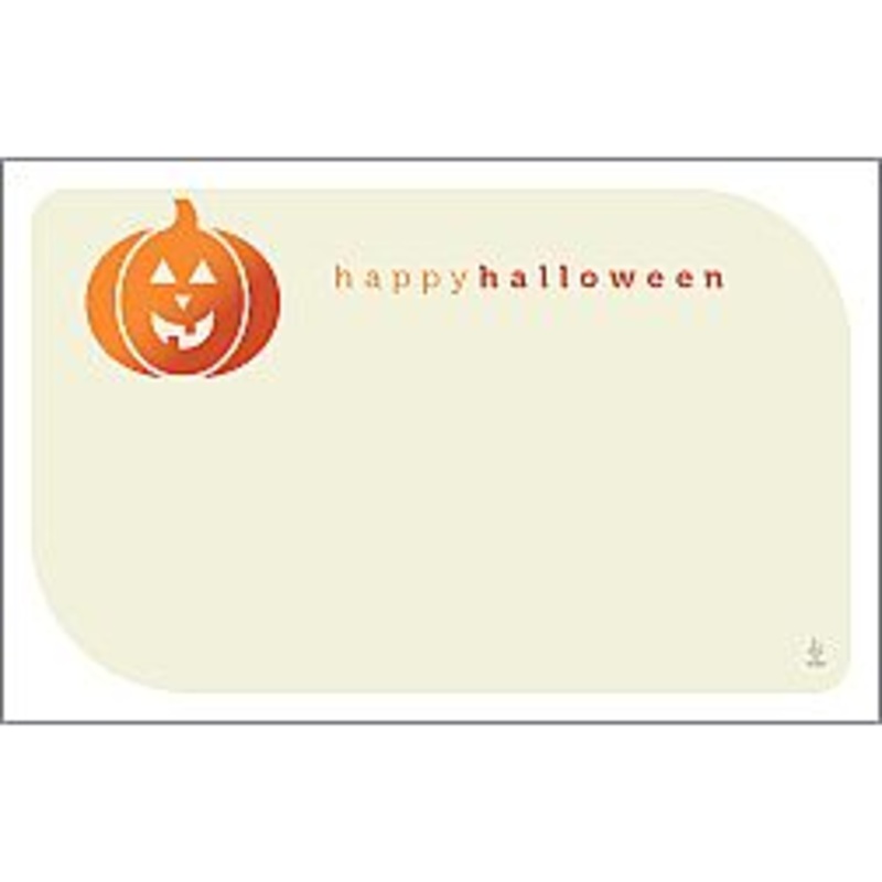 AC3478 (12789) – Foil Capri Card Happy Halloween