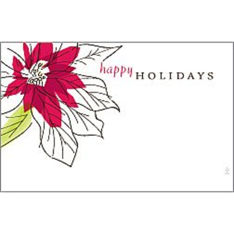 AC3845 (13308) – Foil Capri Card – Happy Holiday
