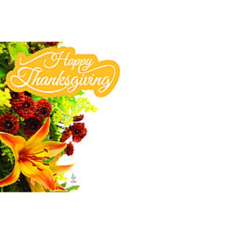 AC5122 (28819) – Capri Card – Happy Thanksgiving