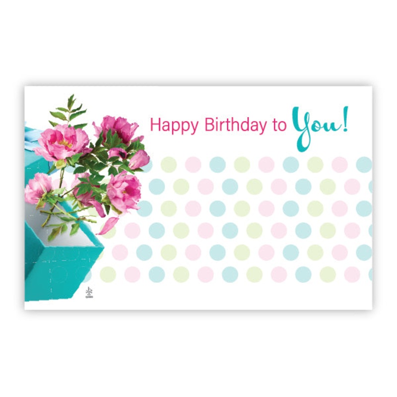 AC5197 (11131) – Capri Card – Happy Birthday to You