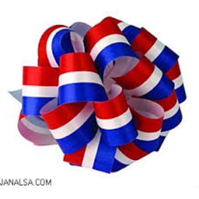 TRI-009-50-RWB (11106) – Tri Color Red/White/Blue, #9 – 1.5 x 50yd