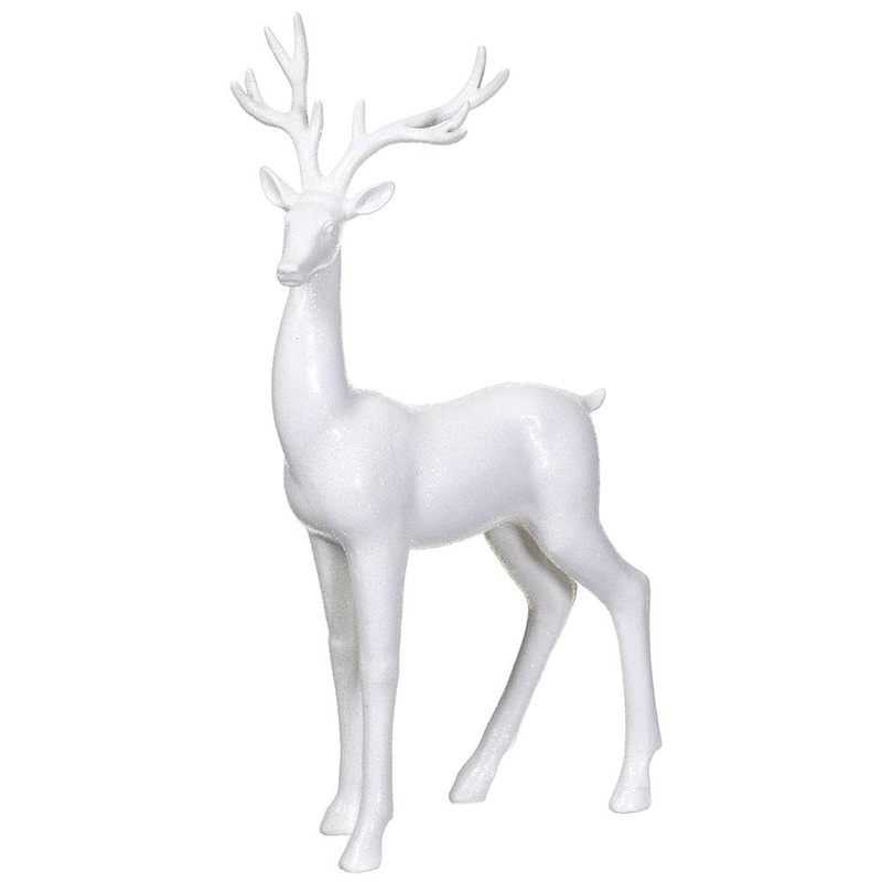 XSI291-WH (00471) – Glittered Reindeer 22 White