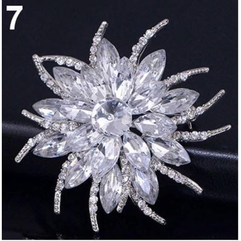 Cake brooch, crystal rhinestone cake decoration – by Crystal wedding uk