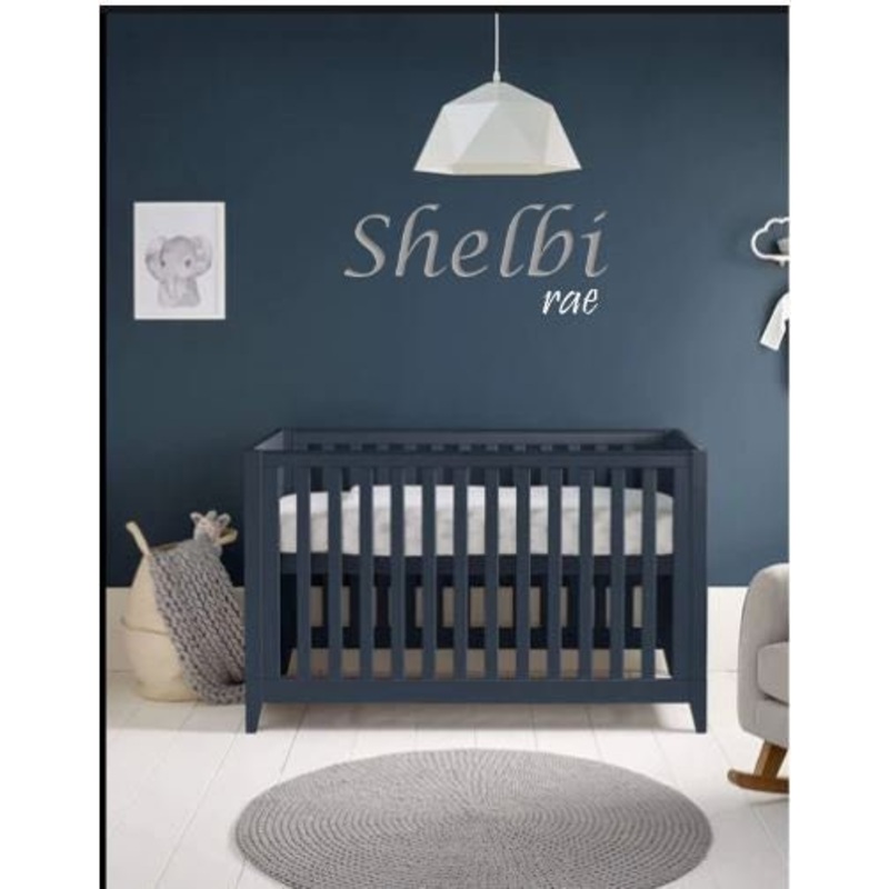 Custom acrylic name sign | Cloud name sign | Girl Name Sign | Above crib sign | Baby gift | Layered Name Sign | Large acrylic name sign boy