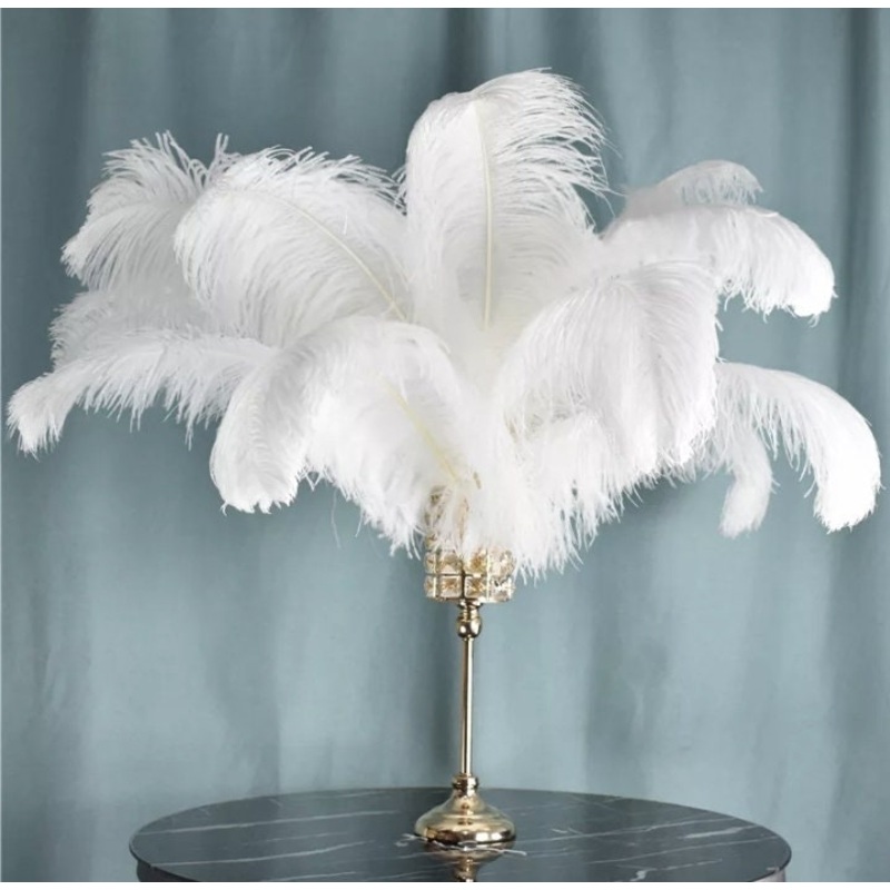 1pcs feather table centerpiece, crystal table decor, Wedding Table ,table  Event Decoration by Crystal wedding uk