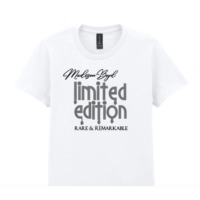 Personalized Rhinestone T-Shirt: Limited Edition Ladies Tee, Unisex Fit