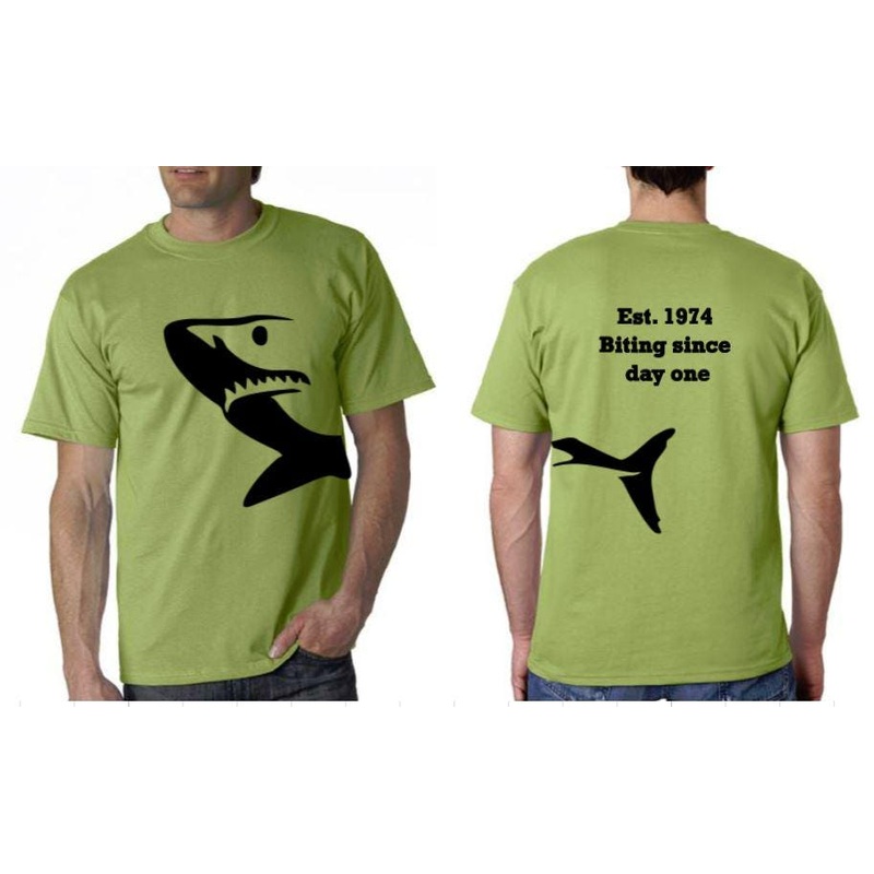 Personalized Shark T-Shirt: Biting Since [Year], Classic Unisex Tee