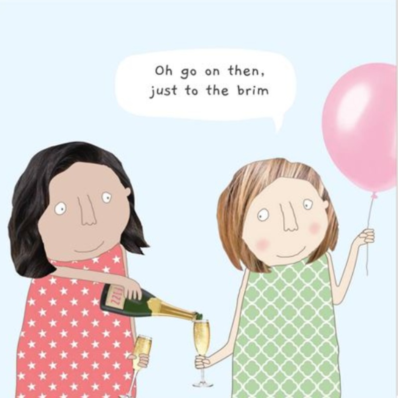 Fill To The Brim Card