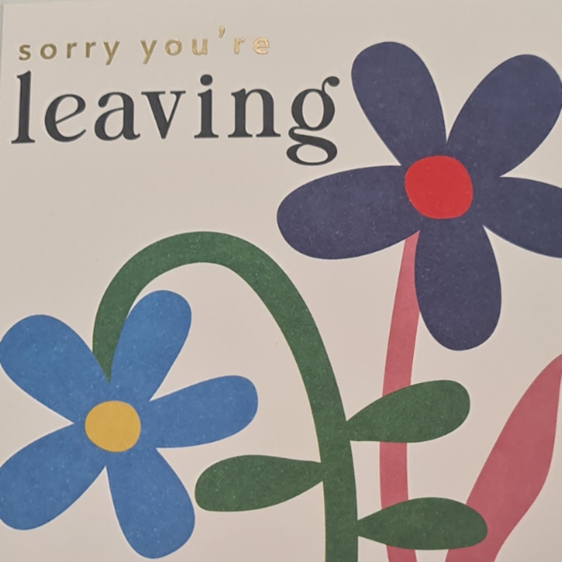 Leaving Card