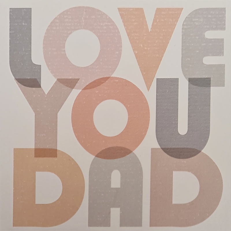 Love You Dad – Greeting Card