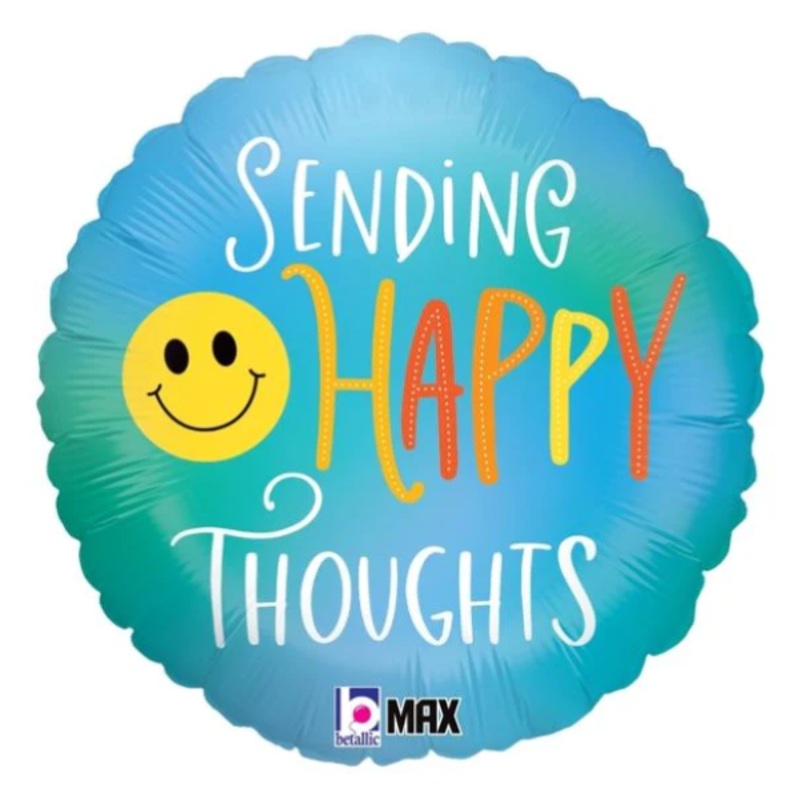 Sending Happy Thoughts Helium Balloon