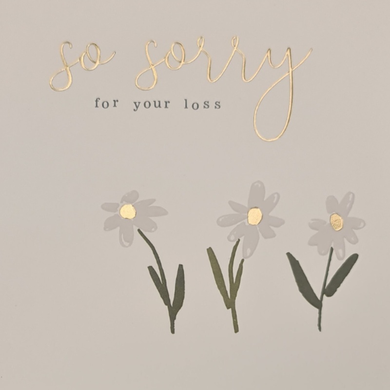 So Sorry For Your Loss Card