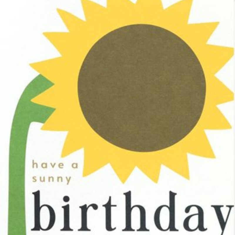 Sunny Birthday Card