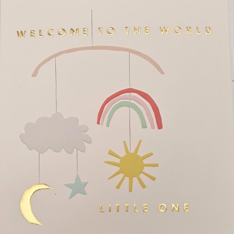 Welcome To The World Little One Card