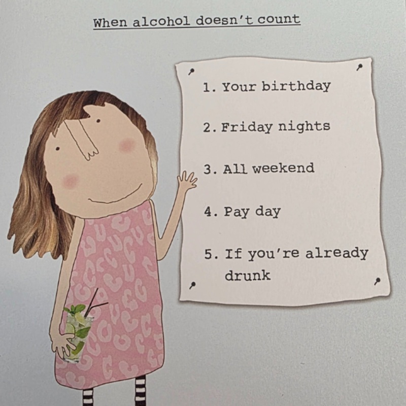 When Alcohol Doesn’t Count Card