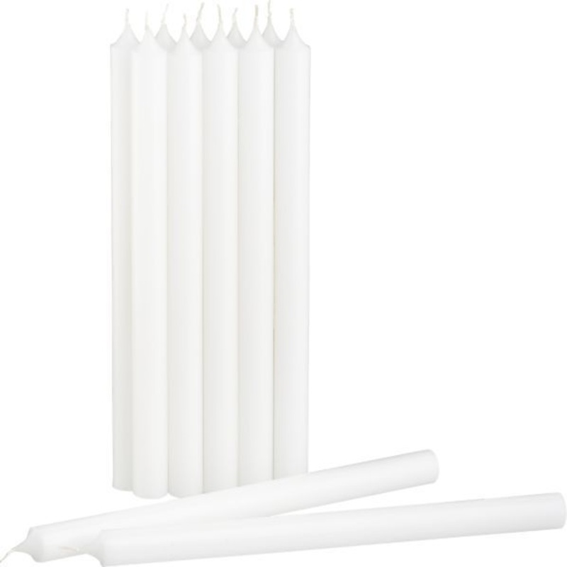 10 Taper Candle White – Bulk and Wholesale