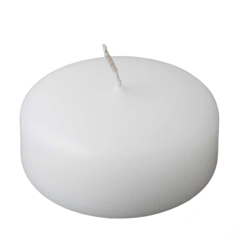3 Floating Candle White – Bulk and Wholesale