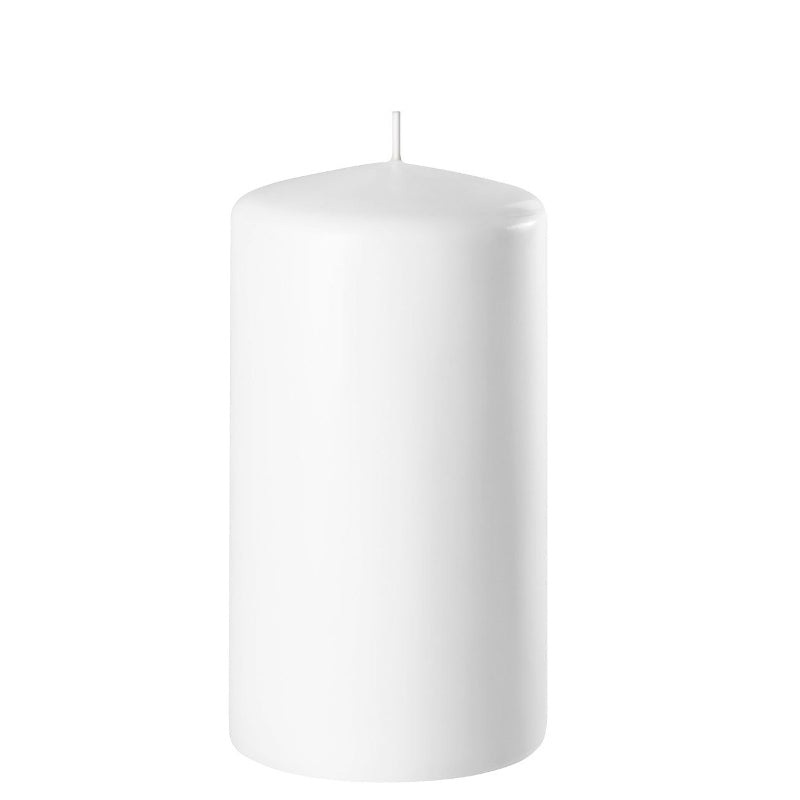 6 Pillar Candle White – Bulk and Wholesale